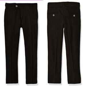 NEW Isaac Mizrahi Straight Leg Trousers Black Pants Size‎ 3 Formal Wear Bottoms